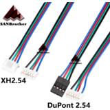 Stepper 3D Printer Cables HX2.54 4P-PH2.0 6P UM2 Ultimaker 2 Extended + Motor Cable Wholesale Top Quality.