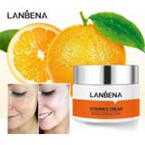 Vitamine Vitamin C Whitening Facial Cream Repair Fade Freckles Remove Dark Spots Melanin Remover Brightening Face Care TSLM1