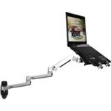 👉 Monitor XSJ8013WT Wall Mount Laptop Holder Ultra Long Arm Aluminum Mechanical Spring Full Motion Lapdesk