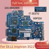 👉 Moederbord VAW01 LA-9101P For DELL Inspiron 15R 3521 5521 I7-3537U HD8730M Laptop motherboard DDR3 Notebook Mainboard CN-00P55V 00P55V