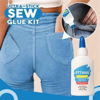 👉 PVC Clothing Repair Glue Secure Stitch Liquid Sewing Solution Kit No Sew Fast Tack Liquld