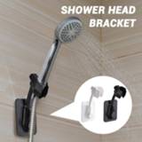 Sprinkler Bathroom Self Adhesive Shower Adjustable Head Bracket Fixing Stand Holder Wall Mounted Rack