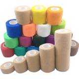 Bandage 2.5/5/7.5/10/15 cm*4.5 m Breathable Elastic Self-adhesive Sport Protective Fixer Tape Medical Wrap Pet flex