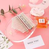 👉 Piano transparent Tomi crystal thumb 17key kalimba beginner kalinba finger