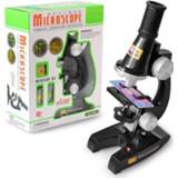 Microscoop kinderen Kit Lab100X-1200X Home School Wetenschap Educatief Speelgoed Gift Geraffineerde Biologische Voor