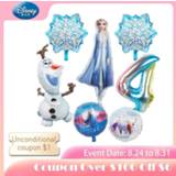 1pc New elsa olaf Disney Frozen Princess foil balloons baby shower girl snowman birthday party decorations kids toys air globos