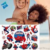 Tattoo jongens kinderen Hasbro Marvel Captain Americe Spiderman Children Cartoon Temporary Sticker For Boys Toys Waterproof Kids Gift