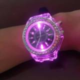 👉 Watch silicone kinderen Hot Style Luminous Fashion Colorful Flash Children The Led Kids Watches