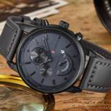 👉 Watch leather Men's Fashion Casual Sport Quartz Mens Watches Top Brand Luxury Drop Shipping Wristwatch Male Clock CURREN