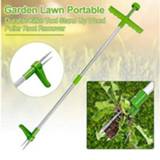 👉 Make-up remover mannen Weed Puller Portable Long Handled Lightweight Claw Weeder Durable Outdoor Garden Lawn Manual Root