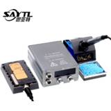 👉 Moederbord XS OSS ST-92 soldering station electronic welding iron iphone X MAX motherboard layered heating T12 Tips
