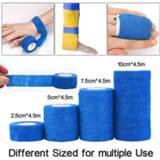 👉 Bandage Waterproof Self-Adhesive Elastic Treatment Gauze Wrap Emergency Muscle Tape First Aid Tool for Finger Joint Knee Pet