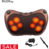 👉 Massager Relaxation Massage Pillow Vibrator Electric Shoulder Back Heating Kneading Infrared therapy shiatsu Neck