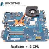 👉 Moederbord NOKOTION For Samsung R540 NP-R540 Laptop Motherboard HM55 DDR3 Free cpu + Radiator BREMEN-C Replace with ATI GPU