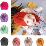 👉 Beanie baby's meisjes kinderen New 1PCS Flower Baby Hat Newborn Elastic Infant Turban Hats Girls Cotton Kids Children Cap Headwear Hair Accessories