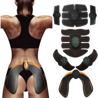 Toner EMS Wireless Muscle Stimulator ABS Abdominal Trainer Body Fitness Hip Shaping Patch Sliming Unisex