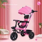 👉 Bike baby's kinderen 2 In 1 Baby Stroller Children's Tricycle Bicycle 1-6Y Umbrella Car for Kids Child Trike