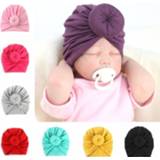 Baby's meisjes 2020 Baby Turban cotton blends Headband Soft Rabbit Bowknot Hair Bands for Children Girls Elastic Headwrap