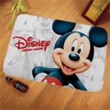 Playmat kinderen Flannel Bath Mat Kids Carpet Door Mickey Bathroom Rug Kitchen Carpets Bedroom Floor Absorbent Outdoor Doormat