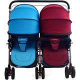 👉 Baby's Lightweight High Landscape Twin Baby Stroller Two-way Can Sit Reclining Folding Light Cart Double Umbrella Pram 0-3Y