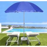 Parasol steel 1.8m Outdoor Beach Umbrella Adjustable Poles Garden Patio Sunshade Round shade for Pool Camping Picnic