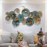 👉 Creavtive 3D Living Room Sofa Background Wall Decoration Originality Metal Wrought Iron Art Decorative Light Luxury Wall Decor