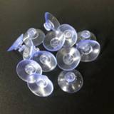 👉 Zuignap transparent PVC Vacuum Cup Sucker 20PCS/Lot High Quality 20mm Glass High-end Suction Cups Bathroom Thicken Mushroom Head Popular