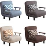 👉 Sofa K-STAR Folding Bed Armchair Sleeper Leisure Recliner Fabric Breathable Lazy Sofas Single Living Room Lounge Chair