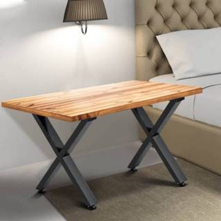 👉 Sofa zwart steel 2x Industrial Table Legs With Non-slip mat Black Metal Iron Desk Leg and Furniture Handcrafts