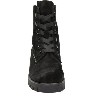👉 Veterboots suède zwart vrouwen Gabor 8719796992841