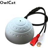 👉 OwlCat Audio Monitoring MIC Sound Pickup Microphone for CCTV Surveillance Security IP Camera Built in Preamp Wired Voice Monitor