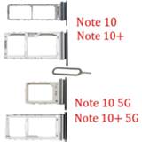 👉 Micro SD geheugenkaart SIM Card Tray Slot For Samsung Note 10 Plus 10+ 5G Galaxy Original Phone Chip Holder Adapter