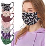 Mondmasker Mouth Face Cover Reusable Colorful Fabric Turban Stylish Fashionable Neutral Washable Case Mondkapjes