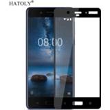 👉 2PCS Tempered Glass For Nokia 8 Screen Protector for Nokia 8 Full Cover for Nokia 8 3D Curved Edge Film TA-1012 HATOLY