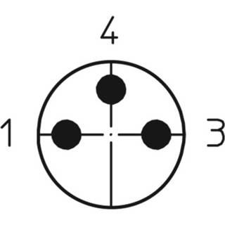 Lutronic 1226 Sensor/actuator steekconnector M8 Bus, inbouw 0.50 m Aantal polen: 3 1 stuk(s)