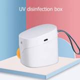 👉 Earphone Mini UV Sterilizer Box Household Practical Multi-functional Durable Disinfection Cleaner Case for Pacifier