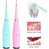 👉 Make-up remover wit Portable Electric Sonic Dental Scaler Tooth Calculus Stains Tartar Tool Dentist Whiten Teeth Health Hygiene white