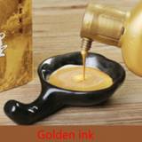 👉 Copybook goud Golden ink120g/250g gold ink powder Sutra book antithetical couplet card 