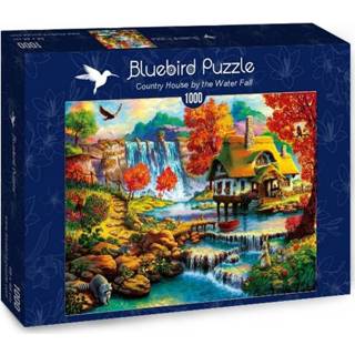 👉 Puzzel Country House by the Water Fall (1000 stukjes) 3663384703393