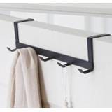 👉 Hanger 5 Hook Bold Iron Cabinet Back Home Storage Supplies Doors and Windows Kitchen Towel Cleaning Cloth Organizer