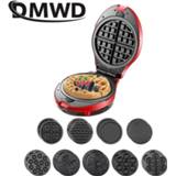 👉 Grill DMWD 220V Multifunction Waffle Maker Electric Doughnut Ice Cream Cone Cake Oven Pan Eggette Machine 9 Plates Optional 3