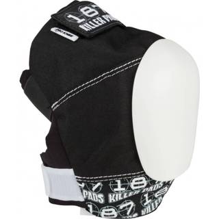👉 Knie bescherming wit zwart Pro Knee Pads Black/White - 1002020081037