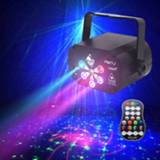 👉 Projector 129 Patterns USB Rechargeable Laser Lights RGB UV DJ Disco Stage Party for Christmas Halloween Birthday Weddin