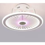 👉 Afstandsbediening Modern Bedroom Led Smart Ceiling Fan Light Creative Study Diningroom 3 Colors With Remote Control