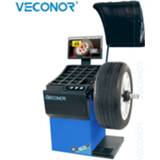 👉 Shaft V982 Super Automatic LCD Car Wheel Balancer CE Distance & Diameter Input Sonar Rim Width Pneumatic Lock