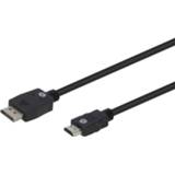 👉 HP DisplayPort / HDMI Aansluitkabel [1x DisplayPort stekker - 1x HDMI-stekker] 1.00 m Zwart