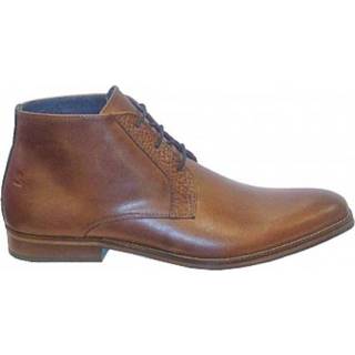 👉 Veterboots leder bruin herenschoenen medium male Berkelmans veterboot