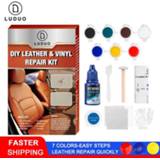 👉 Sofa leather vinyl LUDUO Liquid Repair Kit Restorer Furniture Car Seats Jacket Purse Belt Shoes Cleaner Skin Refurbish