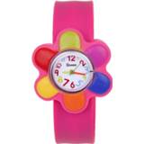 Watch silicone kinderen Newly 1 Pcs Children Kids Wrist Quartz Strap Cute Cartoon Style Fashion Birthday Gift FIF66