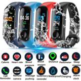 👉 Pedometer multicolor Smart Men's Watch Heart Rate Blood Pressure Monitor Sports Casual Fashion Bracelet Touch screen Wrist